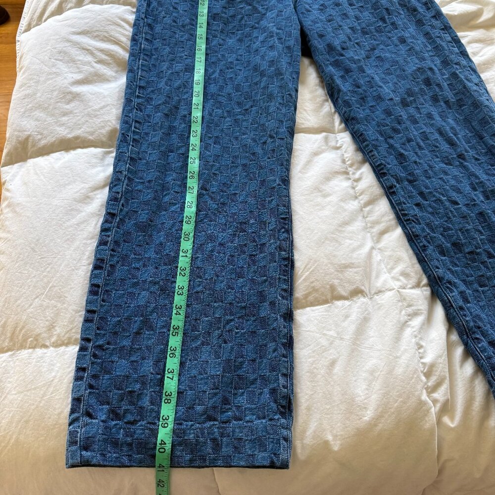 Imogene & Willie - Logan Washed Indigo Check Jean - Size 29 - Picture 13 of 14